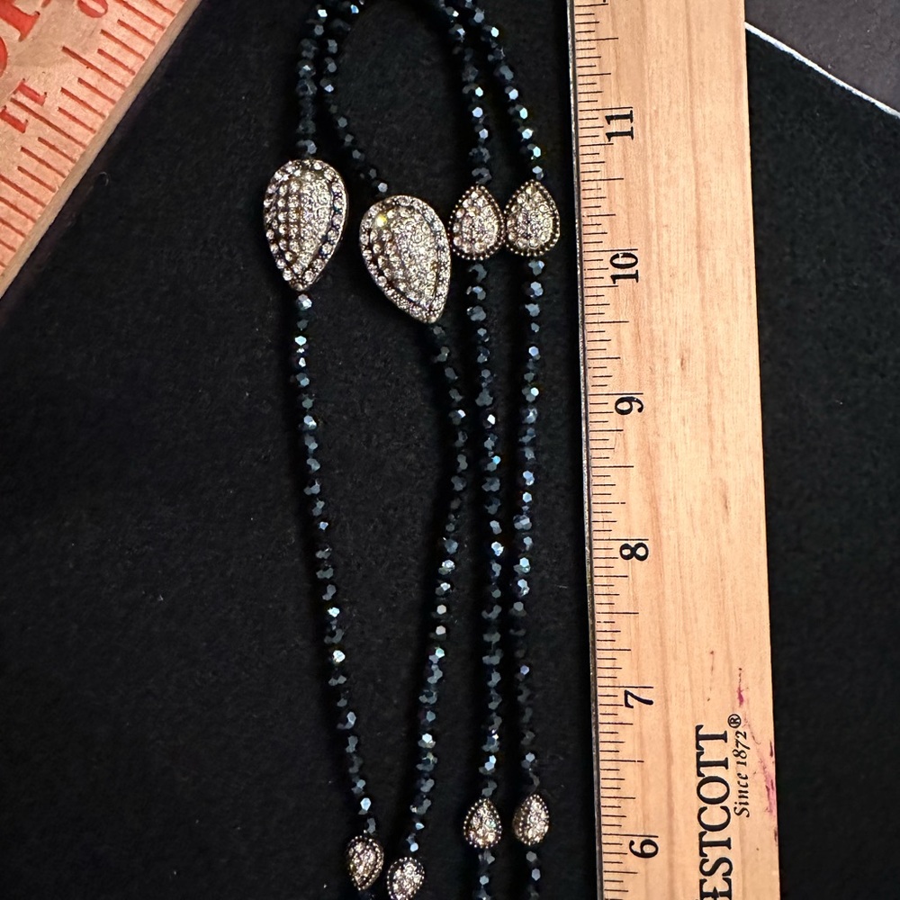 Heidi Daus necklace long can be doubled - Picture 11 of 12